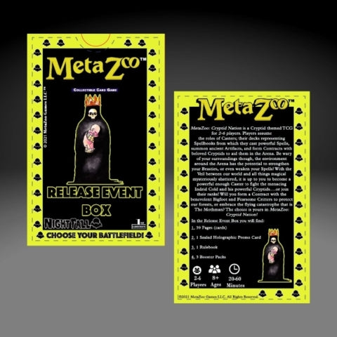 IN STOCK 1st Ed - MetaZoo TCG Nightfall Release Deck