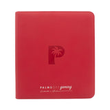Collector's Series 12 Pocket Zip Trading Card Binder - RED