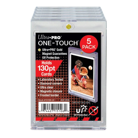 Ultra Pro One-Touch 130PT Magnetic Closure 5 Pack