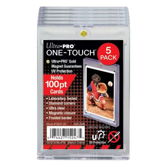 Ultra Pro One-Touch 100PT Magnetic Closure 5 Pack